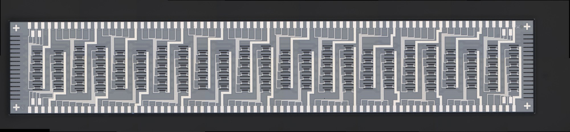 Micrograph of the 12-mode programmable die used in this work