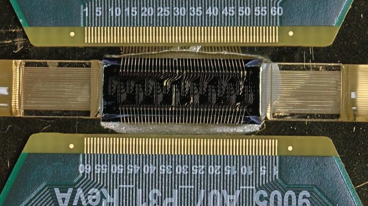 The packaged 8-mode processor used in this work