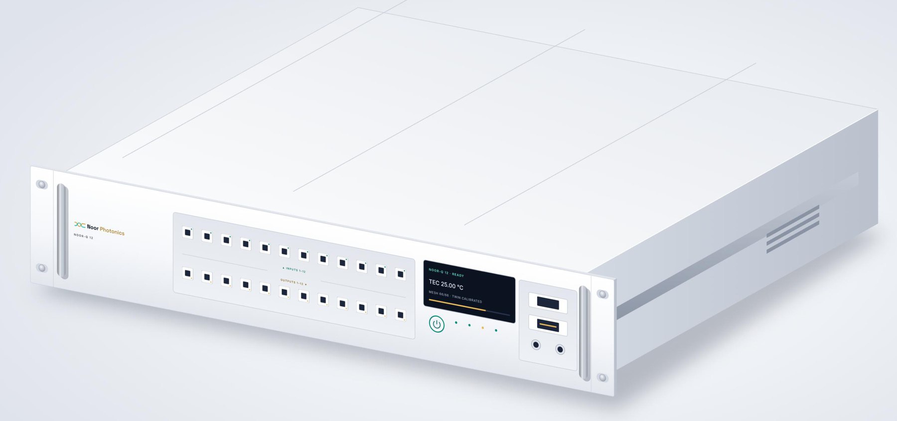 Noor-Q 12 rack instrument